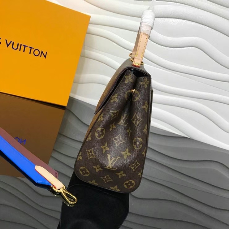 Louis Vuitton CLUNY MM Monogram Handbag M42735 Glacier Blue